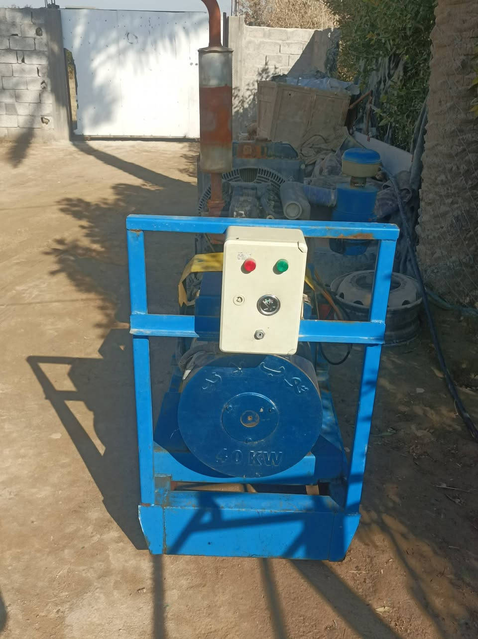 سلام عليكم للبيع محرك دايو60 حصان مع راس توليد 50kvفيز شرط لا صرف ولا بخار مولد جاهز هاذه رقمي ***********/***********ملاحظه غير متواجد عل فيس تحياتي للجميع

