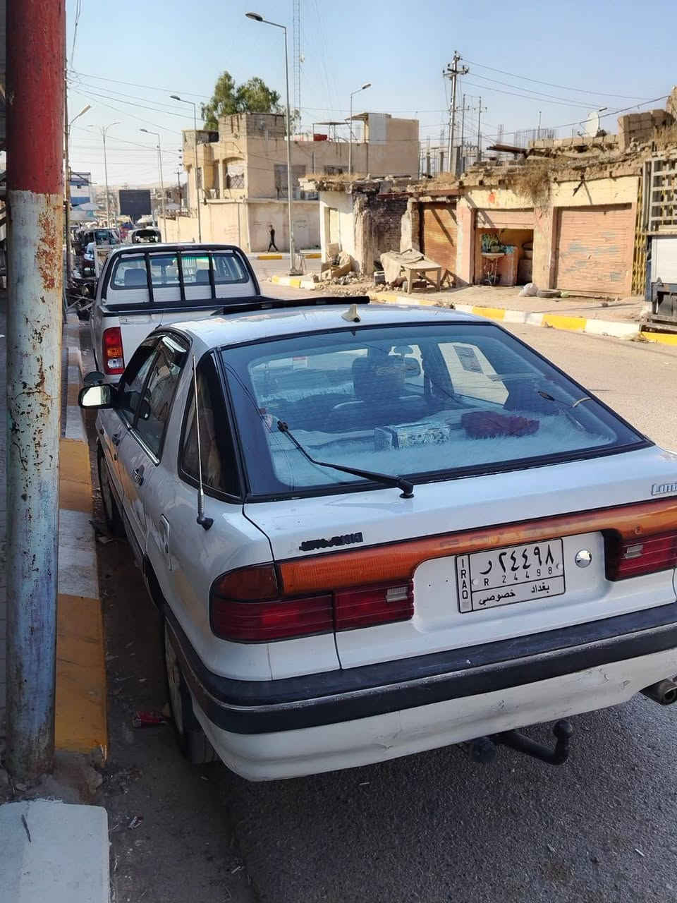 إسلام عليكم مستبوشي موديل 1991رقم بغداد سنويه 28باسمي مكينه بلادي 1800 مكينه جديده سياره صبغ بلادي ضربه مابيه خياس ماكو تخم تاير جديد شغال كهربايات كله شغل حته كلوب الجكمجه شغال صدر نضيف جامه اماميه بدلته جديد السياره تدفه شغاله بس تبريد مابيه السعر(46) العنوان جلولاء الرقم ***********

