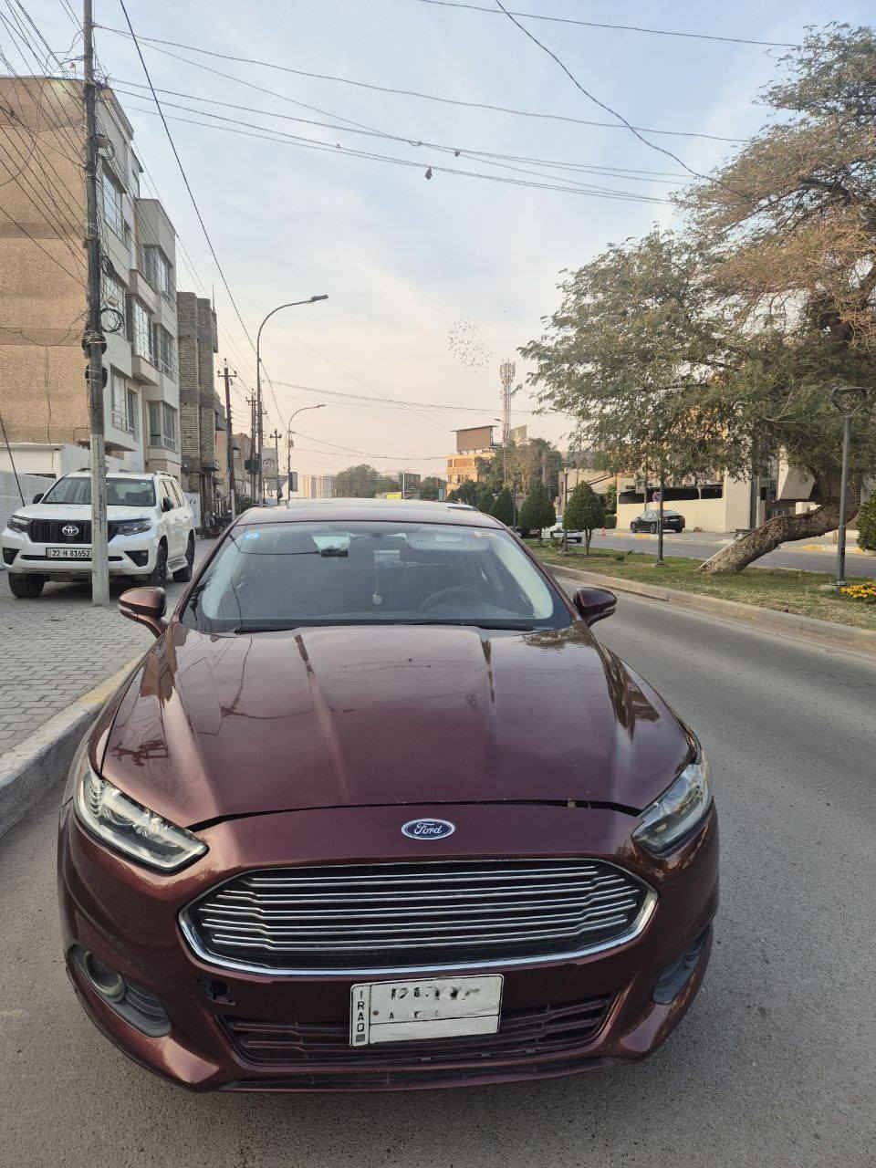 السلام عليكم السيارة للبيع
فورد فيوجن 2016 
مواصفات السيارة
محرك 2.5 المرغوب
كشنات الاثنين كهرباء 
اشاير بلمري 
بلوتوث  
كامرة  
حساسات خلفية
شاشة كبيرة
تحكم ستيرن
كود باب
فتحة بالسقف
تبريد تدفئة ممتاز قطعتين
تصعيد جام وية السويج
ادامة كاملة بلكات نوزلات دسكات جديدة 
كير و محرك بلادي 
السيارة بيهة منظومة غاز كلش اقتصادية تمشي داخل المدينة حوالي ٤٠٠ كم و تفويلتها ب ١٠ الاف
السيارة رقم ذي قار مشروع وطني تحويل باي مكان السنوية باسمي 
السعر 108  و بيهة مجال
صور الحادث منشورة خفيف وبدون دواخل 
مكان السيارة بغداد 
التواصل على الخاص او *********** واتساب
