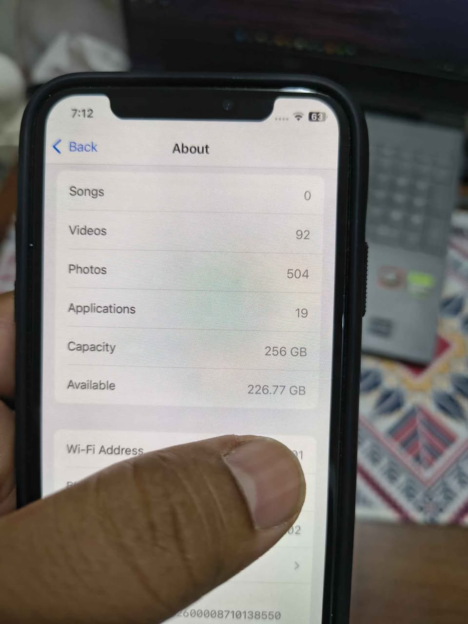iPhone X 256 GB all original battery change 100% battery life 1 year battery warranty only real buyer no stupid offer  price slightly negotiable الرياض, السعودية


**إذا كنت صاحب هذا الإعلان وتريد حذفه لأي سبب، رجاءا أرسل رسالة إلى الدعم الفني**