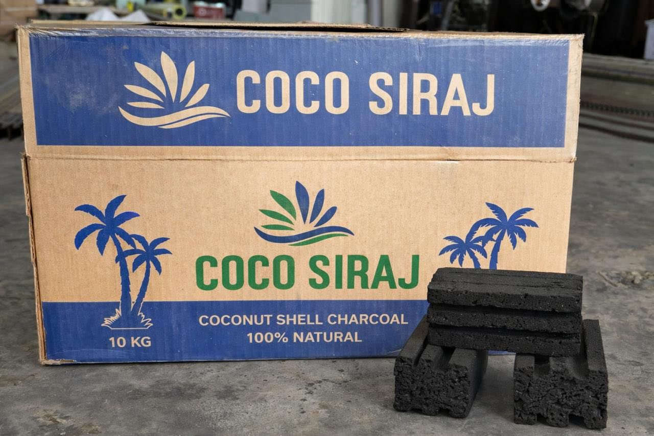 السراج لتجارة الفحم الطبيعي الاندنوسي
فحم اندنوسي طبيعي من قشور جوز الهند ١٠٠٪؜
خالي من الرائحة والغاز
مدة احتراق طويلة 
رماد قليل 
***********
