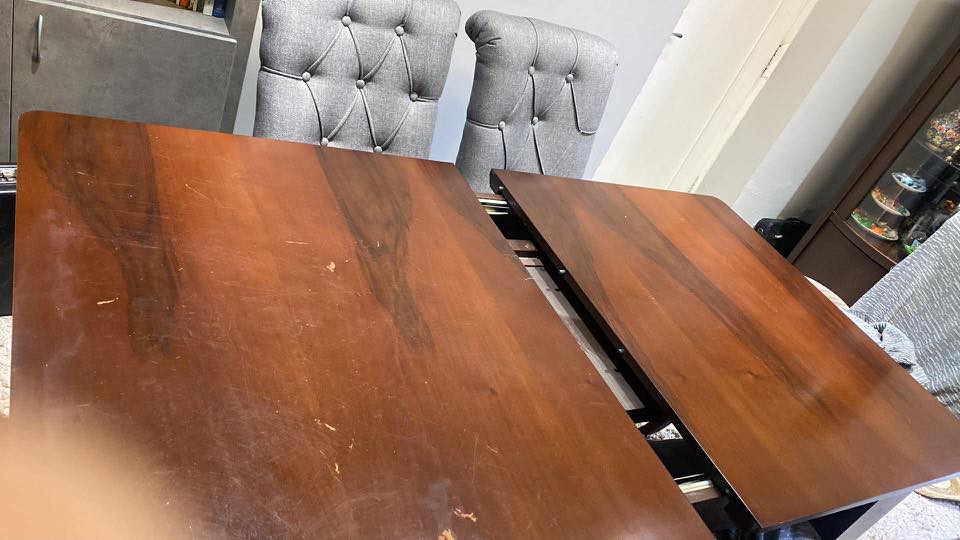 ميز طعام ٦ نفرات ينفتح يكبر، صاج اصلي ثكيل شغل ايد بس خمس كراسي ٤٠٠ الف وبي مجال


**إذا كنت صاحب هذا الإعلان وتريد حذفه لأي سبب، رجاءا أرسل رسالة إلى الدعم الفني**