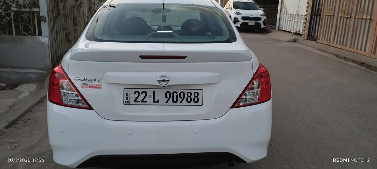 للبيع نيسان صني2025مكفوله بأسمي رقم اربيل
ماشيه 39الف 

السعر125بيها مجال العنوان بغداد الزعفرانية 

(***********)
