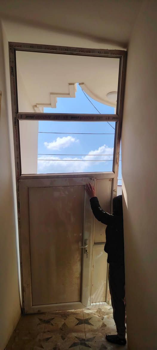 السلام عليكم باب ملحق BVC
السعر 100 
العنوان ديالى بعقوبه الرحمه قرب جامع الأقصى 
***********
