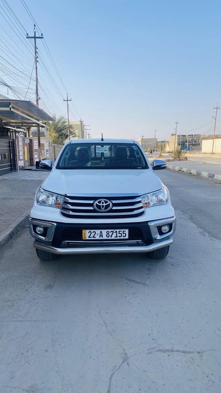 بيكم فور ويل تيوتا هايلوكس 2016 سياره جديده مكفوله بيه شويه ملاحظات موضحه بالسونار السياره على وضع شركة سياره جديده تخم تاير جديد حداديه جديده السياره جاهزه من كلشي برغي مبيه نقص كير اوتماتيك رقم أربيل نكليزي باسمي سنويه وهزه جديده تحويل مباشر السعر 255 وبيه مجال جدا بسيط للأستفسار
اتصل عل رقم
***********
مكان السياره الانبار الحبانيه
