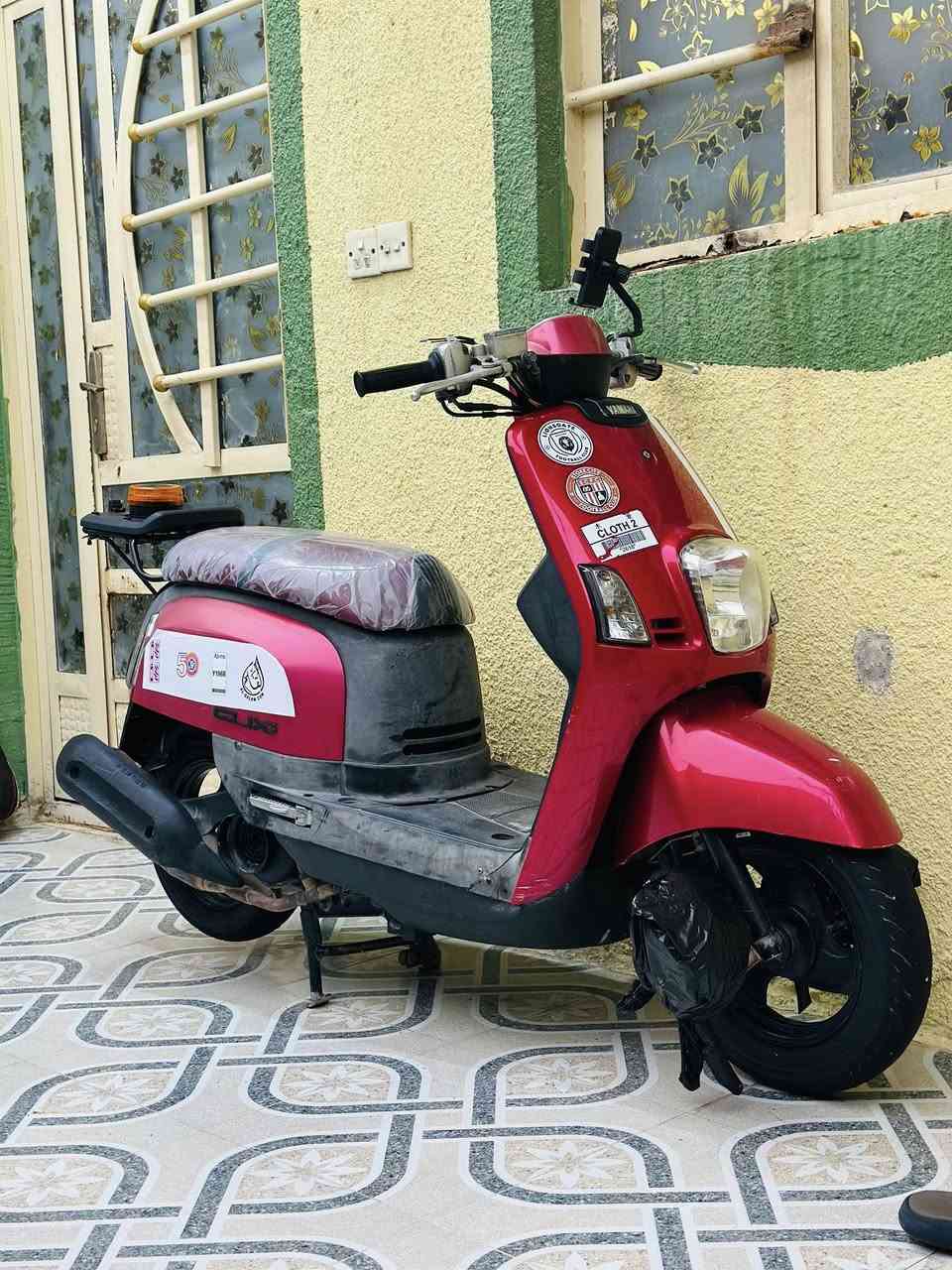 السلام عليكم دراجه رمبه صارلها سبوعين من نازله الدراجه خير من الله مفوله الاخير كفاله كلها 
مكاني بعقوبه حي المعلمين الاستفسار ***********
