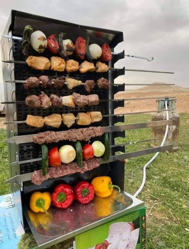 شواية غازية عمودية 
تكة ـ كباب - معلاك - اجنحة - افخاذ - دجاج - سمك ....
عرض خاص ٣٠ ألف دينار فقط (كمية محدودة)
تفاصيل المنتج داخل المنشور
انشائية ابو قاسم الفتلاوي 
لتجارة المواد الانشائية والكهربائية والصحية والاصباغ والعدد اليدوية والكهربائية ومواد تأسيسات الماء والمجاري والصرف الصحي ومواد تأسيسات الكهرباء والإنارة الحديثة وغيرها..
العنوان :
النجف الأشرف ، قضاء المناذرة ، حي الجمعية ، شارع الجامع ، مقابل باب مدرسة الاكرمين للبنات 
للاستفسار المراسلة او الاتصال 
***********
