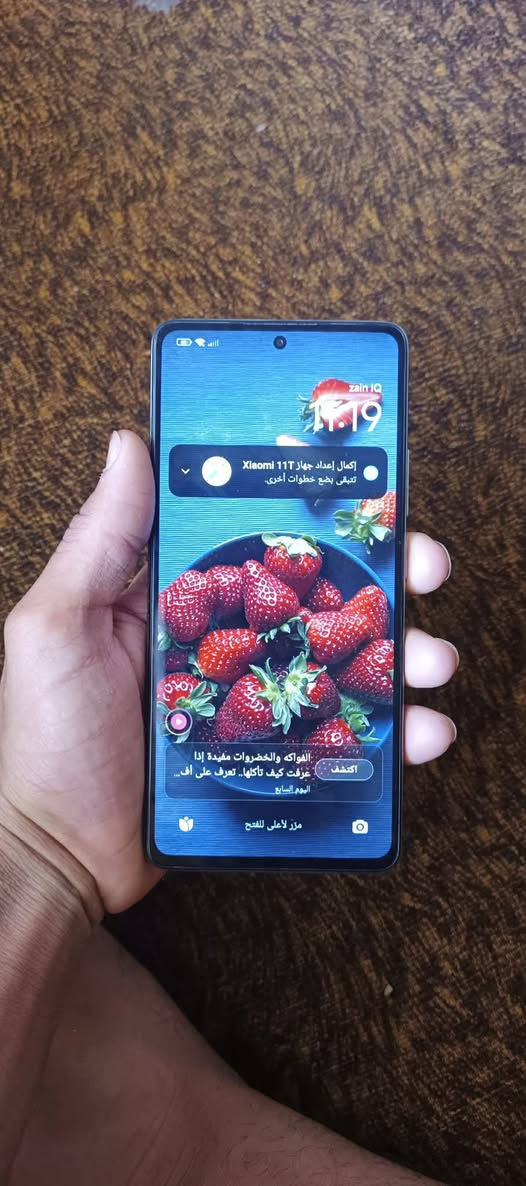 11t
المعالج: MediaTek Dimensity 1200-Ultra بتقنية 6 نانومتر، مما يوفر أداءً ممتازاً وسريعاً.
الشاشة: 6.67 بوصة AMOLED DotDisplay، بمعدل تحديث 120 هرتز، وتوفر تجربة بصرية سينمائية.
البطارية: سعة 5000 مللي أمبير، توفر عمراً طويلاً.
الشحن: شاحن سلكي سريع جداً بقوة 67 واط.
الكاميرا الخلفية: رئيسية بدقة 108 ميجابكسل، مع عدسات واسعة وماكرو.
التخزين والرام: يتوفر بنسخ 8GB رام + 128GB أ من نوع UFS 3.1.
نظام التشغيل: أندرويد.
الوزن: 203 جرام. 

Xiaomi
 +4
✨ المميزات
أداء جبار: معالج ممتاز للألعاب والاستخدام الثقيل.
شاشة سريعة وممتازة: 120 هرتز AMOLED تضمن سلاسة فائقة.
شحن فائق السرعة: 67 واط يشحن البطارية الكبيرة في وقت قصير جداً.
كاميرا عالية الدقة: 108 ميجابكسل تلتقط تفاصيل ممتازة. 

Xiaomi
 +2 مرواس شعدك نزل


**إذا كنت صاحب هذا الإعلان وتريد حذفه لأي سبب، رجاءا أرسل رسالة إلى الدعم الفني**