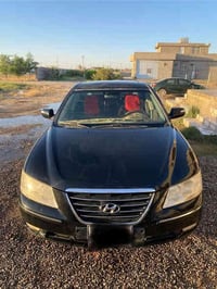 سوناتا للبيع (مگصوص) موديل 2009 فول   بصمه   فتحة سقف   كشنات جلد تحكم...