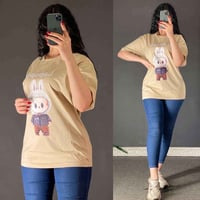 تيشيرت لابوبو • فانيلا قطن • مقاسات XL-4XL