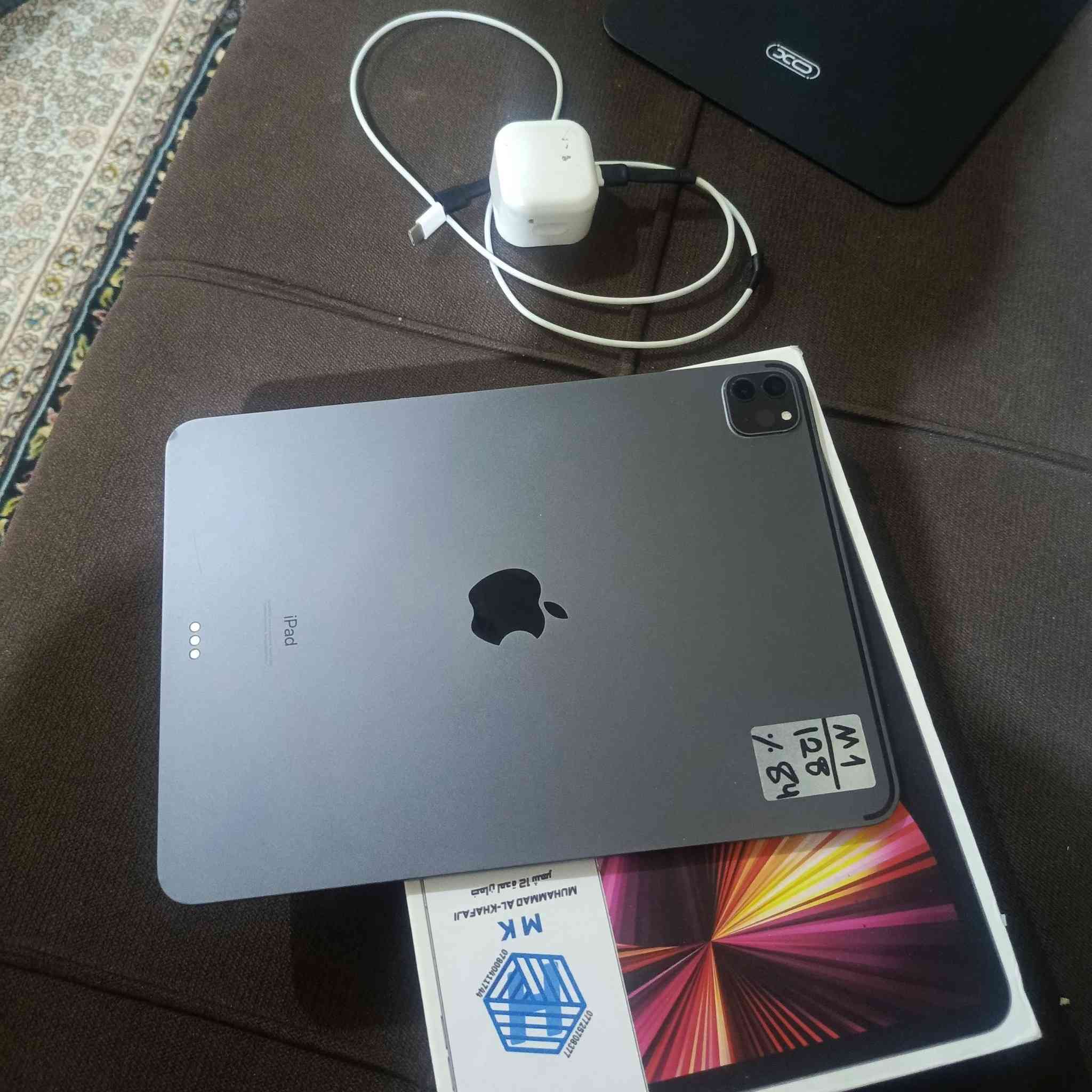 السلام عليكم
ايباد 11pro m1 (الجيل الثالث)
ذاكرة 128 
بطارية 84 (فحص قبل شهر )
ملحقاته كاملة (كارتونه + شاحنتة الاصلية)
الجهاز نضيف ١٠٠٪ مكفول لا مفتوح ولا مبدل بي شي (شرط الفحص ) 
السعر 575 بي مجال قليل


**إذا كنت صاحب هذا الإعلان وتريد حذفه لأي سبب، رجاءا أرسل رسالة إلى الدعم الفني**