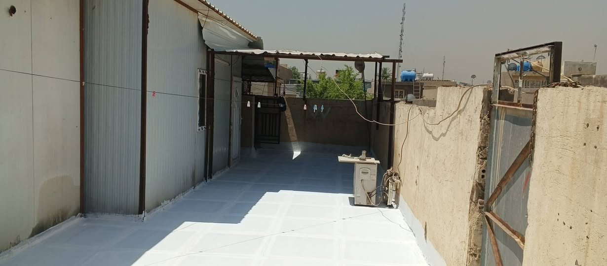 عمل رافت كود العازل للرطوبة والحرارة .
💥💥💥💥💥
🏤🏤🏤🏤🏤  احد موقعنا في شارع فلسطين  بيت الاخ مهند  احمي منزلك من الحرارة والرطوبة  للتواصل 
***********  زيد الصباغ 📐 العوازل الأسطح
