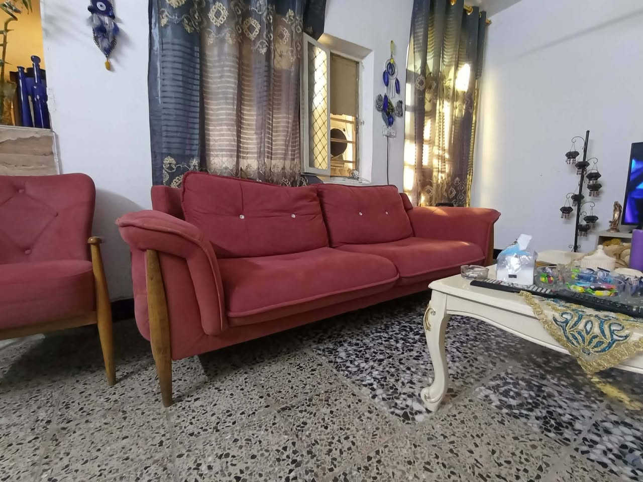تخم مودرن تركي سرير ظهر متحرك لونين 8 مقاعد
تخم ولا غلطه يخبل ب400 الف 
بغداد الغزالية


**إذا كنت صاحب هذا الإعلان وتريد حذفه لأي سبب، رجاءا أرسل رسالة إلى الدعم الفني**