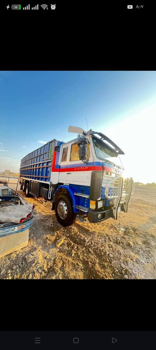 سلام عليكم سكانيا البيع موديل 96 تخم تاير مكينته 143صفر 10 كير 5 ا اب 5 دوشمه جديده مكلف بنشر ***********
