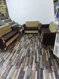 طقم كنب • ٥ قطع • ٢ كبار ٣ ازغار