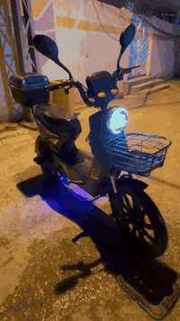 دراجه شحن للبيع شركة HIS اربع بطاريات اربع نمر بلوتوث صندوق خلفي وصندو...