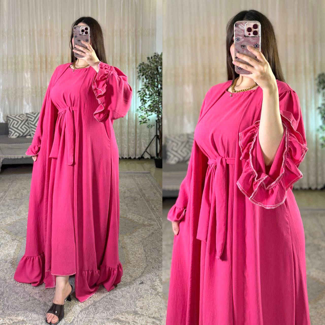 بشت + بينصل + حزام
خامة لينن 
القياس فري سايز من وزن 40 لحد وزن 85 كيلوو 
السعر خاص 
توصيل جميع المحافظات


**إذا كنت صاحب هذا الإعلان وتريد حذفه لأي سبب، رجاءا أرسل رسالة إلى الدعم الفني**