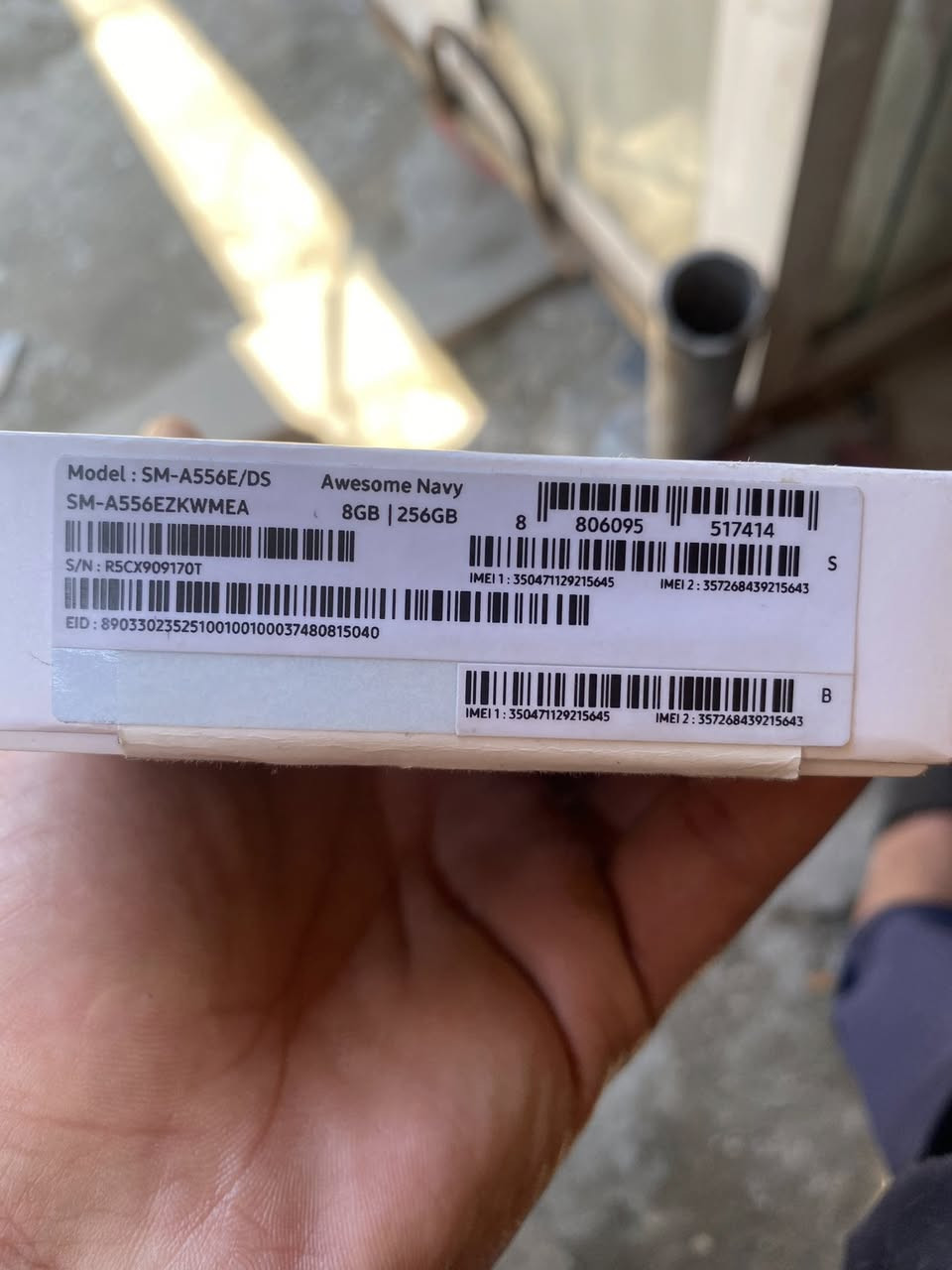 السلام عليكم  a55 للبيع الجهاز مكفول ذاكرة ٢٥٦ مكاني بغداد البلديات السعر ٢٧٥ ألف  للأستفسار ***********
