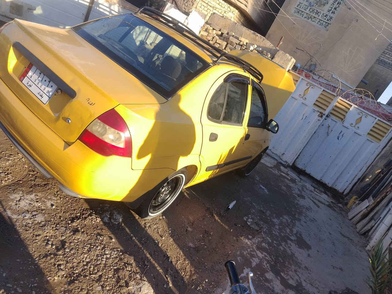 سلام عليكم  تايبا موديل  14 سياره جاهزه  تخم تاير تبريد كير  مكينه خير من الله  كل نقص مابيها بسمي مصفره هي وغرامات سنويه ل27 معمره هلالات ودوس  مكاني سبع البور  *********** سعره 36 بيها مجال تحويل ثاني يوم ابيع مكاتبه مروريه ثاني يوم ابصملك منضومه زنون شادلها
