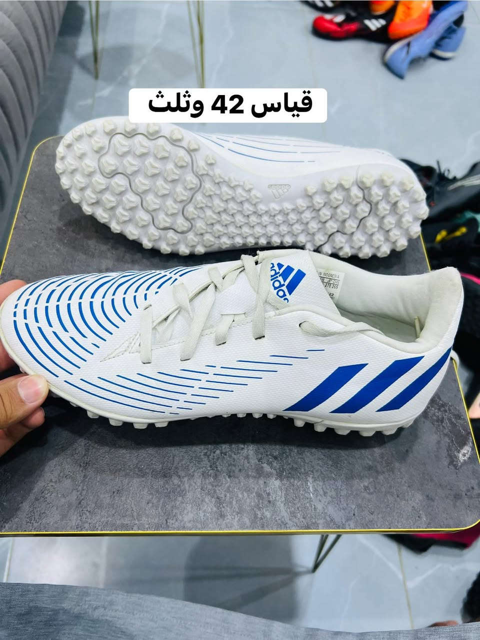 على بركه الله تم وصول وجبه جديده من الاحذيه الباله الأوربي الاصلي ✅

فحص امام المندوب ✅

نضافه 100‎%‎✅

توصيل جميع محافظات العراق 5 الاف دينار ✅

واتساب *********** ✅

متواجد واتساب + ماسنجر ✅
