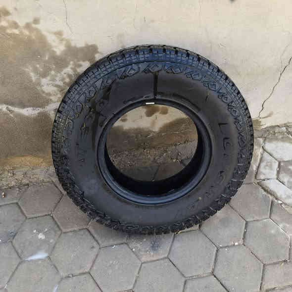 يالله السلام عليكم
تايرات جبليه مال لاند كروز 
تخم كامل انتاج السنه 2025 كلش
جديدات لاكسر ولافطر خدش ما مخدوشات
السعر 300 وبيهن مجال خابرني، وتشلع عيوني
المكان نجف الرقم***********
