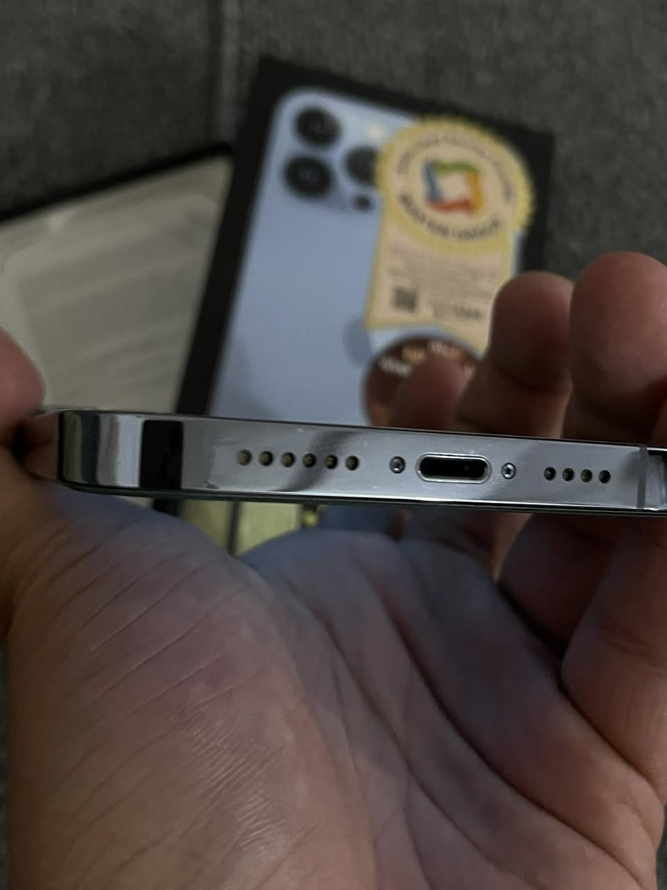 ايفون 13 بروماكس 256 ماستر
بطاريه76 جهاز ما مفتوح بس يحتاج ضهر 

السعر520
المكان تكريت متوفر توصيل


**إذا كنت صاحب هذا الإعلان وتريد حذفه لأي سبب، رجاءا أرسل رسالة إلى الدعم الفني**