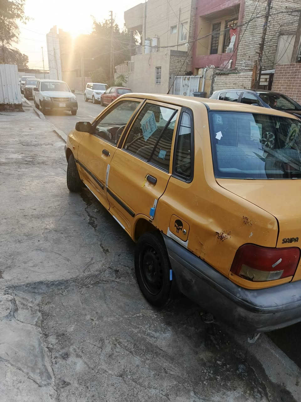 سلام عليكم سايبا 2014 رقم ديالى بسمي مشروع وطني سياره حلوه المكان بغداد الطالبيه السعر 21$ وبيه مجال بسيط للاستفسار ***********
