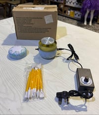 ماكينة فخار • منظم سرعة • أدوات نقش