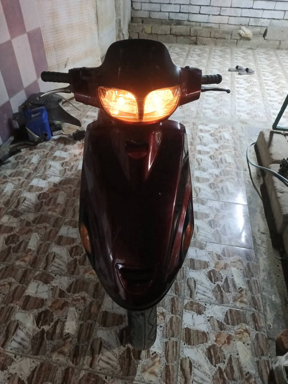 سلام عليكم دراجه فراشه فحل جديده كلشي شغال بيه سلف كهربايته كله شغاله
بريك جديد باتري بلك مكينه بيه دخنه مكاني البصره بني منصور مزرعه سعر 425 رقم تلفون‏‪***********‬‏
