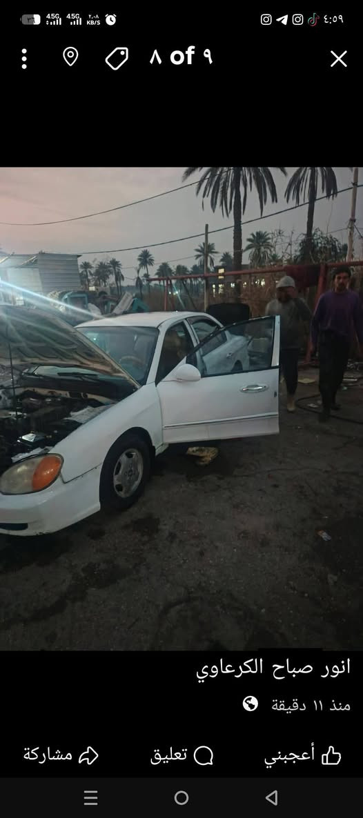 سوناتا موديل 2000 كير اوتوماتيك محرك 2000 سياره جاهزه للبيع السعر 40 مكاني طويريج ***********
