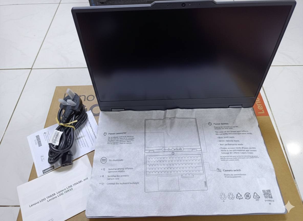 للبيع لابتوب LENOVO LOQ 🔴 اصدار 2025
كيمنك 
استخدام ايام فقط ⁉️ شرط جديد تجي تفحص عندي بالبيت
النظافة 100%100موضحة بالصور 👇👇
#ملاحظة اقوى جهاز بالتبريد ..وهاي الميزة تفتقدها باقي الاجهزة
يعني شغل و انسى جهاز يحمى 🌪️🌪️

1..المعالج (CPU) 📌Intel Core™ i7-13650HX 
(الجيل 13)، 14 نواة، 20 خيط
(كور i7)
( نوع المعالج HX) كيمنك 

2..الذاكرة العشوائية (RAM) 24GB📌 DDR5-4800، قابلة للزيادة حتى 32GB

3..التخزين (Storage) 512GB📌 SSD NVMe M.2 2242 PCIe 4.0
4..بطاقة الرسومات
 (GPU)NVIDIA GeForce 📌RTX™ 4060 8GB📌 GDDR6، Boost Clock 2370MHz (115W)

5..الشاشة (Display) 15.6 بوصة FHD (1920×1080) IPS، 300nits، مضادة للتوهج، 100% sRGB، 144Hz📌، G-SYNC

6..اللون رمادي قمري (Luna Grey)

7..لوحة المفاتيح إنجليزية وعربية، بإضاءة خلفية📌

8..نظام تشغيل ( Windows 11 ) مدى الحياة 
مكاني موصل ايسر 
#السعر.   مليون 450 قفل 👉 ماتعرف اسعارهم جيك و تعال 
للتواصل 
***********
***********
