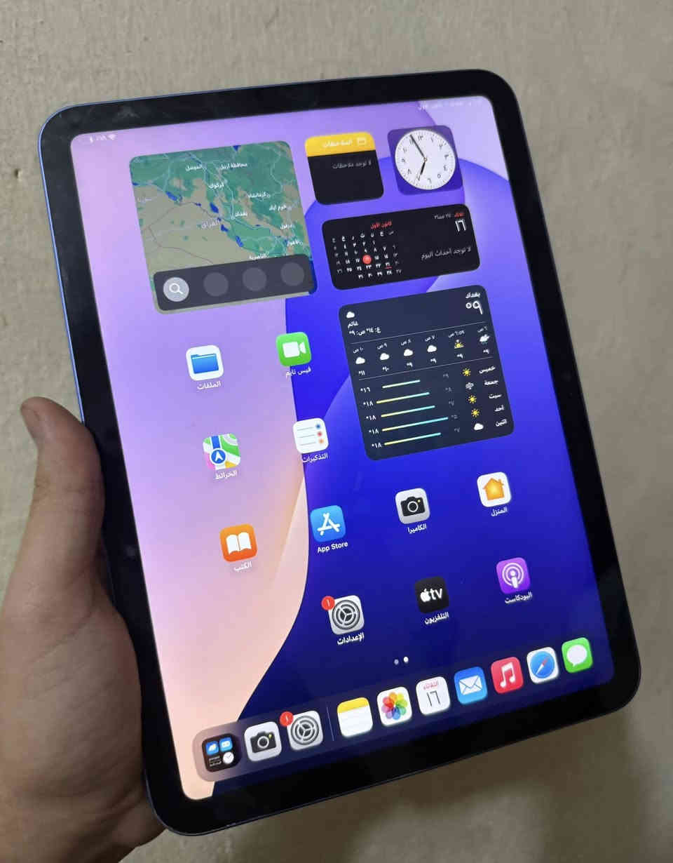 ايباد 11 ذاكره 128 بطاريه 94 م جهاز كله شغال سعر 290 الف مكاني بغداد ***********

