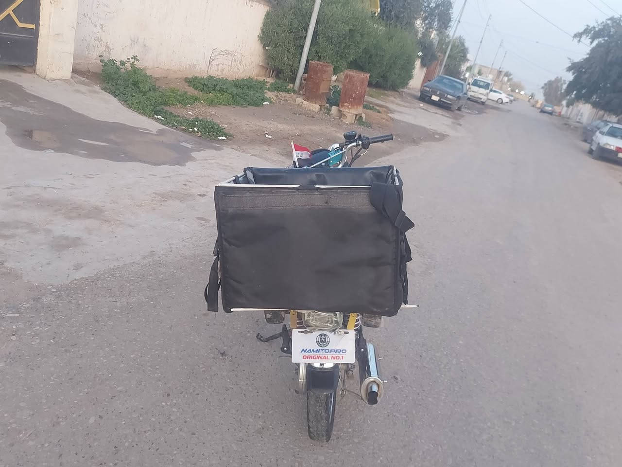 للبيع دراجه نامه موديل 25ممفتوح انضف من صوره مكانها تكريت ***********سعرها 600وبيها مجال
