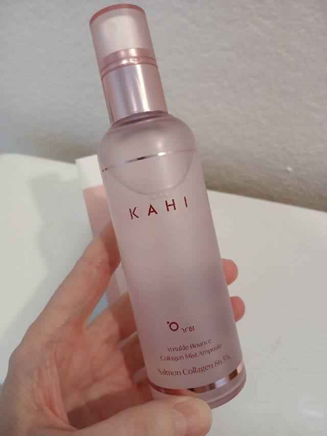 أمبولات رذاذ الكولاجين من كاهي رينكل باونس بنكهة كولاجين السلمون KAHI Wrinkle Bounce Collagen Mist Ampoule Salmon Collagen✨

بخاخ يحتوي على 86.5% من مستخلص كولاجين السلمون وتسعة أنواع من حمض الهيالورونيك.
يعمل على شد البشرة وترطيبها بشكل مكثف لتقليل ظهور الخطوط الدقيقة والتجاعيد.
يحتوي على زيت الشاي الأخضر المخمر وزيت الكركم لنضارة لا مثيل لها.
الحجم 100ml
المنشأ كوريا الأصلي 🇰🇷🇰🇷 تكريت, صلاح الدين


**إذا كنت صاحب هذا الإعلان وتريد حذفه لأي سبب، رجاءا أرسل رسالة إلى الدعم الفني**