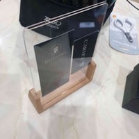 قاعدة صورة خشبية • لوحين بلاستك • ١٠ قطع