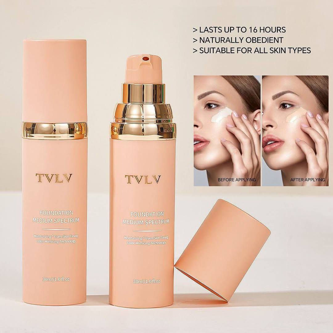✨ فاوندیشن TVLV المتغير اللون – توحيد فوري للبشرة ✨💖
تريدين بشرة صافية وطبيعية بدون تعب؟ 😍
هذا الفاونديشن السحري يتحول للون بشرتج ويخفي كل العيوب 💄✨

⭐ المميزات:
🤍 يتغير لونه تلقائياً ويندمج ويا بشرتج
✨ يغطي الحبوب وآثارها والمسام الواسعة
💧 ملمس ناعم بدون خطوط أو تكتل
⏳ ثبات طويل يوصل لحد 16 ساعة بدون أكسدة
🌿 مناسب لكل أنواع البشرة حتى الحساسة
💖 يرطب البشرة ويعطي نعومة مخملية


**إذا كنت صاحب هذا الإعلان وتريد حذفه لأي سبب، رجاءا أرسل رسالة إلى الدعم الفني**