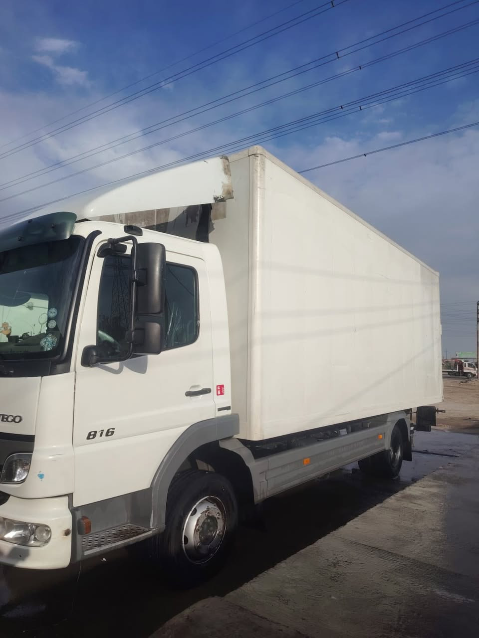 للبيع اتيكو ٨١٦
٢٠١٤ 
٦ براغي
٤ سلندر
نظيف جداً بدون اي نقص كهربائيات حدادية 
گير محرك وضع الشركة 
طول ٥ وربع حافظه هيدروليك منظومة كاملة وجديدة
رقم سليمانية باسمي
كير عادي ٦ نمر
ماشي ٥٦٠  داخل بغداد فقط بدون طريق طويل
رقم سليمانية سنوية جديدة
***********
واتساب رسائل فقط
