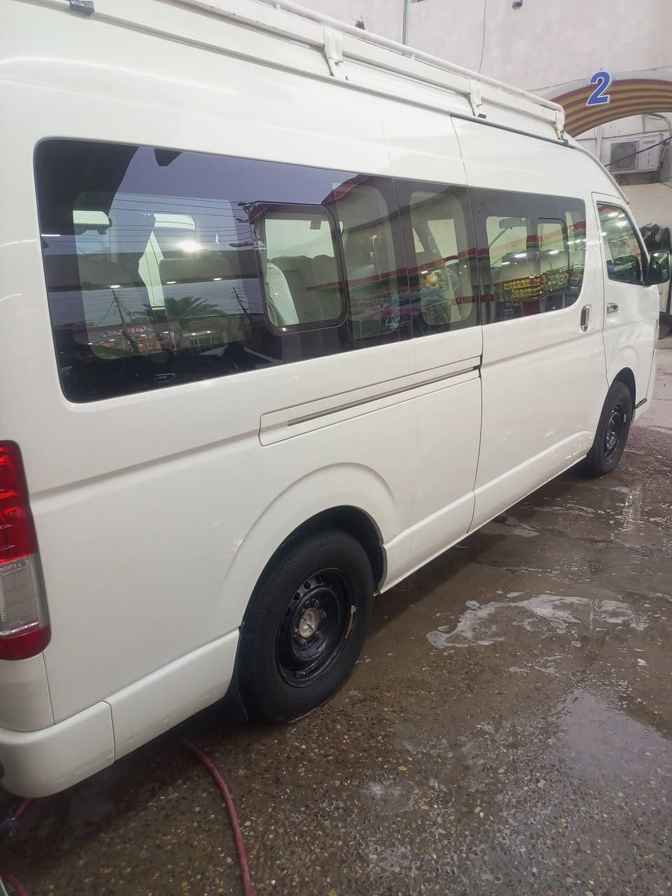 سلام عليكم هايس للبيع موديل 17كفالة عامة كاز بلاد رقم بصرة اي استفسار اتصال ***********العنوان بصرة شط العرب
