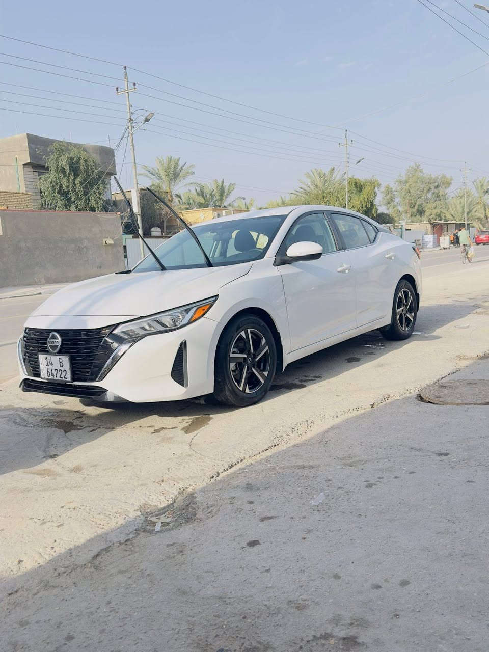 السلام عليكم نيسان سنترا موديل 2024 معوقين بصره  فول مواصفات انا مستوردها لون ابيض صدفي وارد امريكي حادث بنيد فقط بدل ومصبوغ وحافه الجاملغ كد شبر فقط شاصي لغد ارباك كله كفاله البدي كفاله عامه ماشيه 3 الاف مكان السياره البصره القرنه للاستفسار الاتصال/ ‭0772 117 7162
