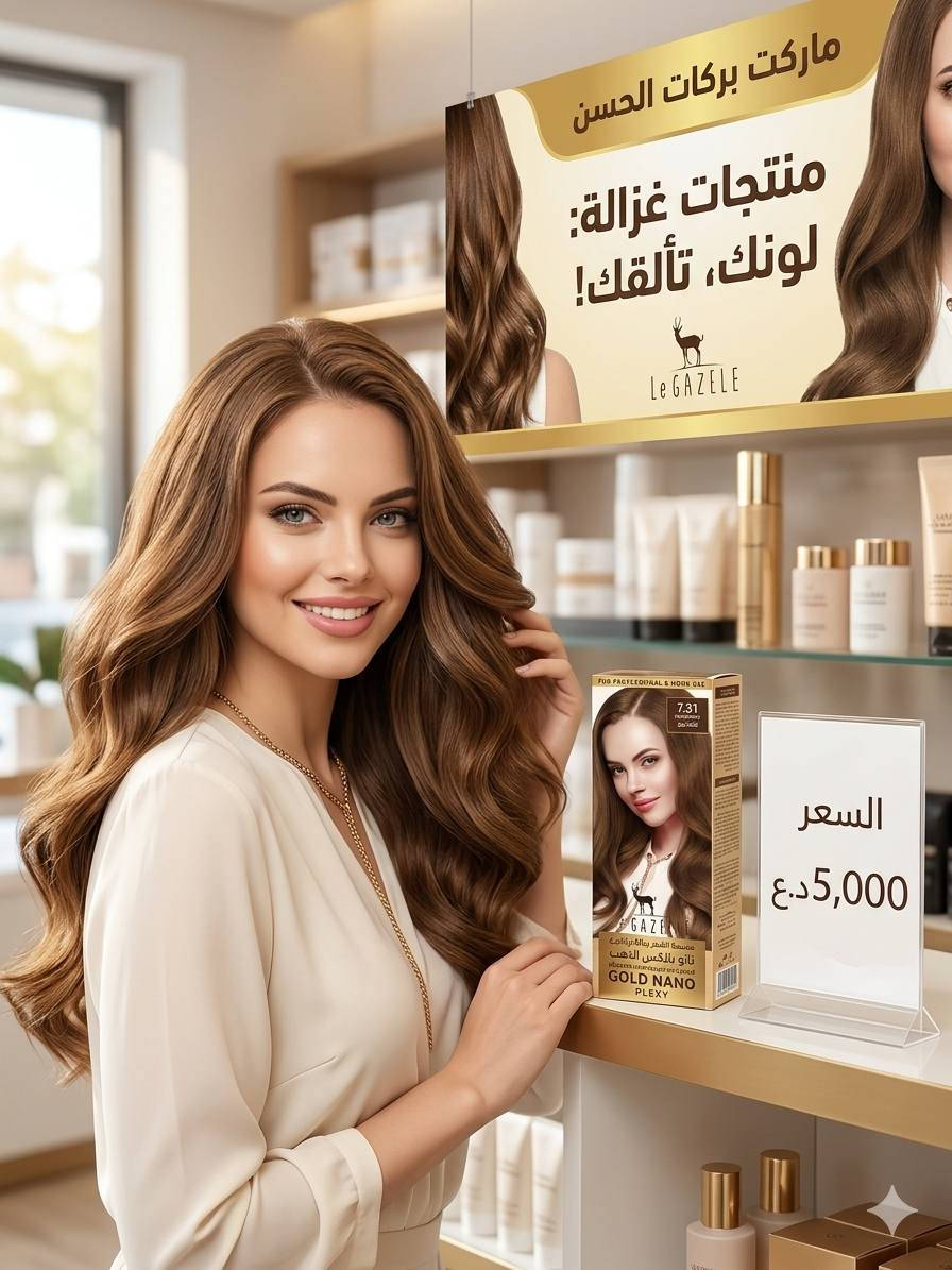 ماركت بركات الحسن
متوفر 
صبغ الشعر 
العنوان مجمع الدوح الشارع العام الحولي نزلة ابن يقطين 
للاستفسار الاتصال او المراسلة 
***********
***********
