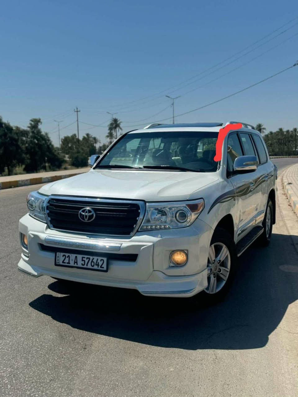 السلام عليكم
لاندكروز موديل ٢٠١٠  مكفوله عدا بارد ماشر عليه بالاصفر وصبغ فوك الجامه قليل ماشر بالأحمر كلش قليل مع التفاصيل كامله الباقي مكفول فول مواصفات صدر جديد أصلي محرك وكير نظيف كلش تحويل ثاني يوم بأسمي السعر ٢٨٥ ورقه رقمي *********** كربلاء
