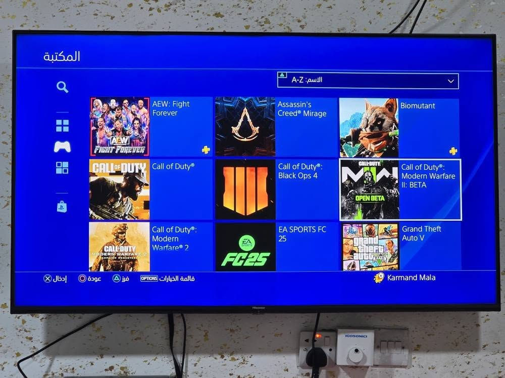 بليستيشن ٤سلم للبيع كلش نضيف 1تيرا
***********واتساب سعر ٢١٠بيمجال قليل كركوك, العراق
