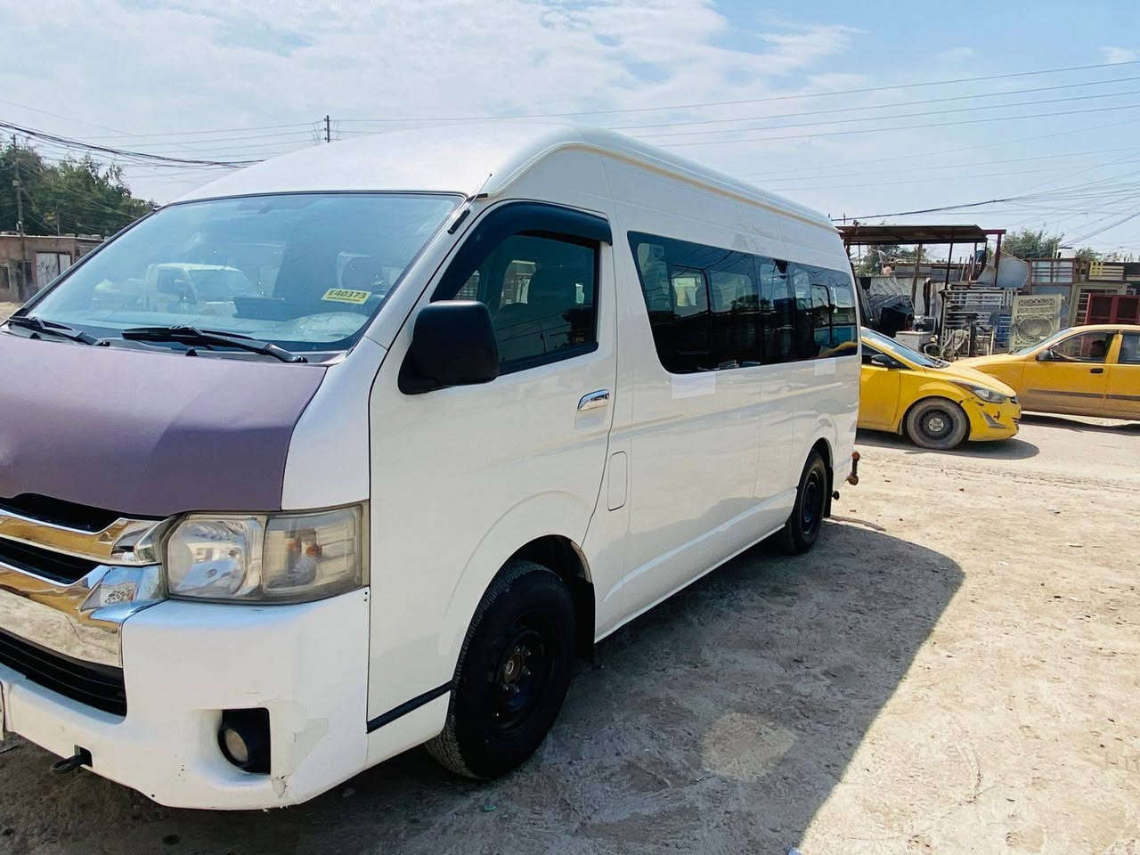 السلام عليكم ورحمة الله هايسه موديل 2016مكينه كير اكسل تخم تأير برجستون جديد تبريد خير من الله دوشمه الجنابي جديده السعر ٢٨٠ وبيه مجال مكان السياره بغداد الزعفرانيه لاستفسار لاتصال على هذا الرقم ***********مكلف بالنشر
