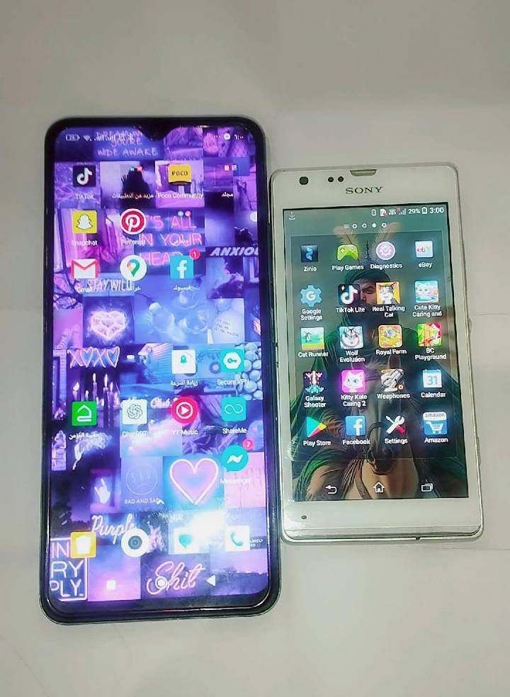 جهازات واحد إسمه بوكو C75 ذاكرته256 سعره 115
وثاني سوني الأصلي سعره40
هذا رقمي
0787 129 7057 Tass, BK
