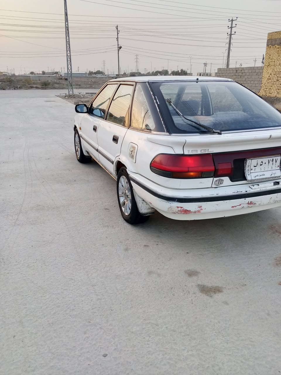 كورله موديل 92رقم الماني ديالئ حائزثالث شرط اصوليات وكاله عامه حداديه تخم تاير كير او مكينه مكفولات  اتصال على صاحب الرقم ***********واتساب مكلف بلنشر
