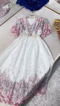 رمضاني • شيفون مبطن • فري سايز