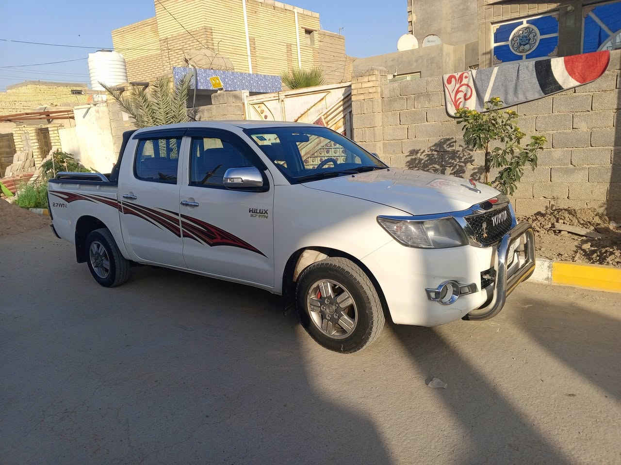 سلام عليكم
سلام عليكم ورحمة الله وبركاته

بيك اب للبيع 

تويوتا هايلكس 

رقم واسط ب اسمي  

اوتوماتيك كويتي 

سياره مكفولة جاهزه ونظيفه 
المكان ناصرية قضاء الدواية 
الاتصال 

***********
