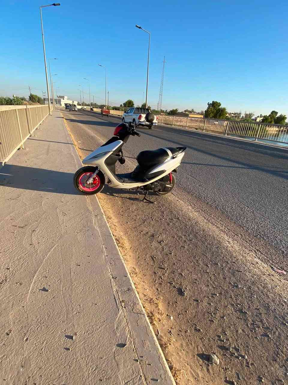 سلام عليكم
ماكس 120لبيع 

مكينة 49بلادي

دبل امامي مالت حاوية 

ويل تفصيخ 

كلجات امامي خلفي حاوية 

خرز معدل 8غرام 

سلف 55
كفرات من بيت عقيل 

دراجة خير من الله 

سعر 500وبيهة مجال قليل 

مكاني المقدادية (العزي)

***********
