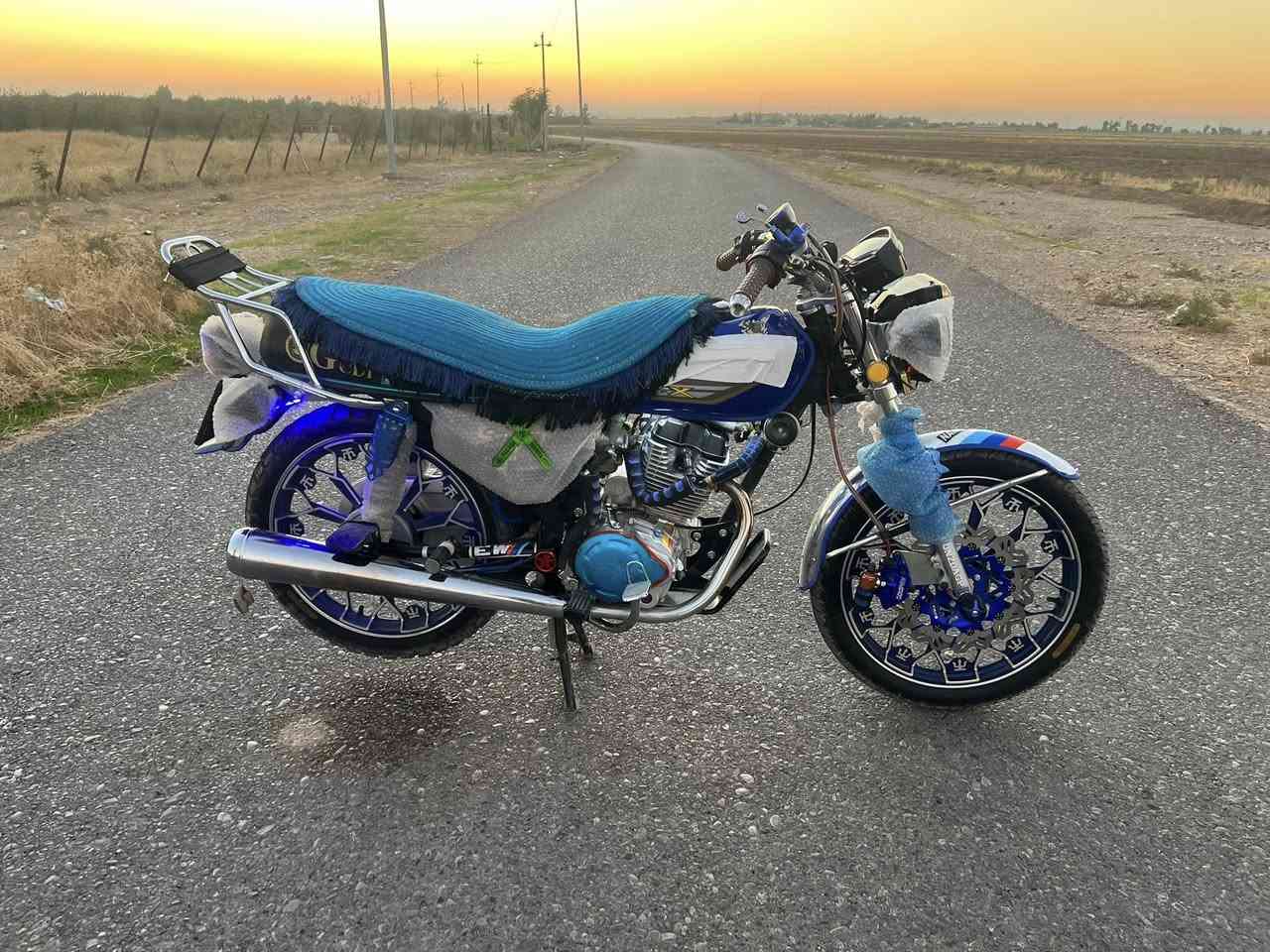 سلام عليكم دراجه موديل 2024 مكينه 200Ccشلعه فول معدل  فول مطور مبي آي عيب  سعر 825مكان خانقين رقم ***********
