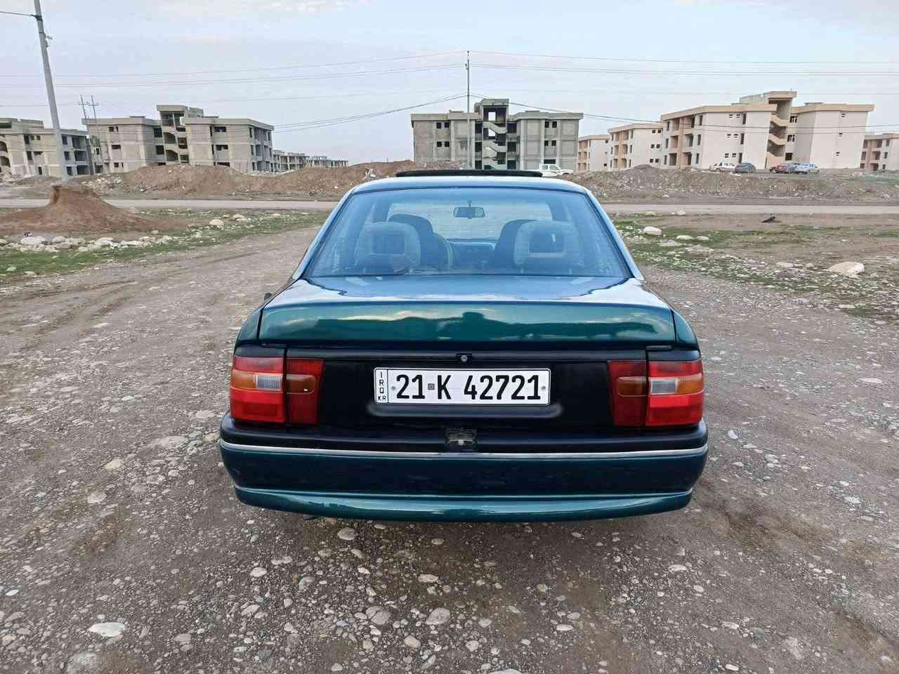 بەناوی خودای گەورەومیهرەبان
ئۆپڵ ڤیکترا مۆدیل 1995مەکینە 18ی مەرغوب ڕەنگی  سەوزی جوان  گێڕعادی مواسەفات
 پاوەر abs 
سڵایت کارەبا
 دوجام کارەبا
ئاوێنەکارەبا
دەبڵ ئێرباگ
 خایساتی نیە
 شعار نیە 
 (هیچ لێدراوی نیە) هیلال و دۆسەی بیلادیە
 گێڕو مەکینەبەشەرت
 کارەباییاتی هەموی ئیشەکات
 تاقم پێش ودوای چرکەی تیانیە پەردەدەرگاوسەقف و دەشپولی دەرەجەیەکەسەیارەکەبەبینین جوانترە سەنەوی تازەیە تاوەکو 2029مانگی7هەزەوبەڕادی تازەیە تاوەکومانگی 2026مانگی10 
تایەکانی تازەیەهیچ مەسرەفێک لەسەیارەکەنیە ماڵی دۆستە تحویل غرامە بڕاوە بەشەرتە نرخی 46 گەڵا مەعمەلە ژ.م ***********       ڤایبەروواتساپی لەسەرە*********** شمشمل, السليمانية
